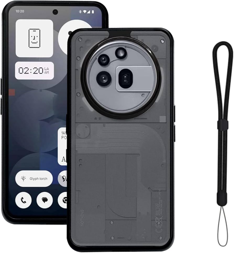 Amazon.com: NOUKAJU Case for Nothing Phone (3a) Pro, Frosted